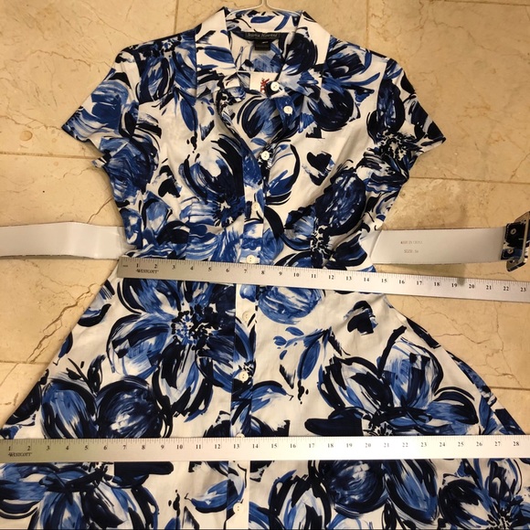 SOLD Jessica Howard 60s look full skirt dress, Size 10 - Picture 15 of 16